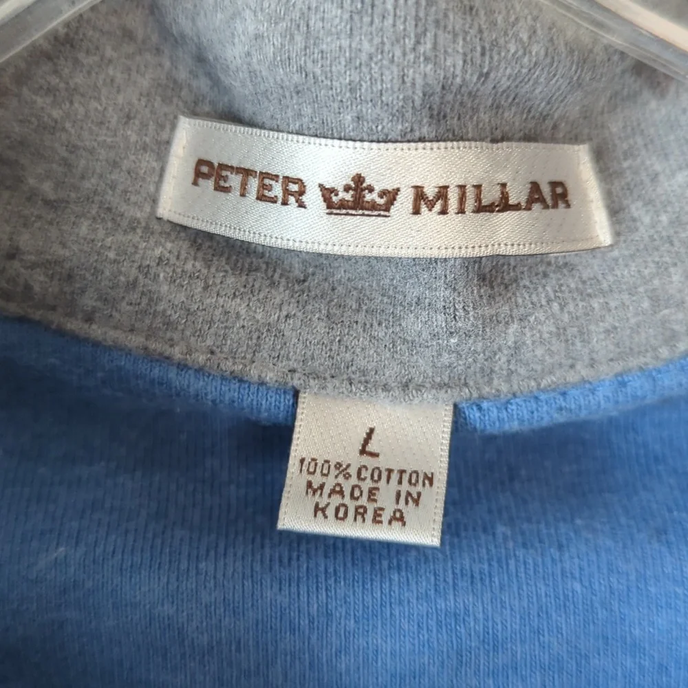 Peter Millar Quarter Zip Sweatshirt - Picture 2 of 5